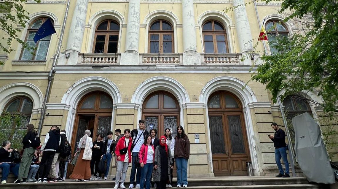 Erasmus+ projesi kapsamında öğrencilerimiz Romanya'da