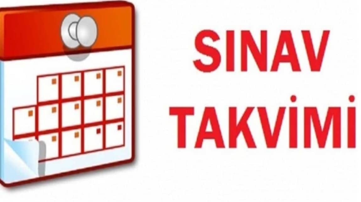 2.Dönem 2.Sınav Takvimi